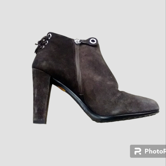 The Original Car Shoe by Prada Shoes - THE ORIGINAL CAR SHOE By PRADA Brown Suede Size 39.5‎ EU 9 US Ankle Boots Italy